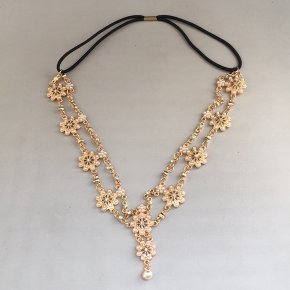 New! Floral Tassel Head Jewelry - Picture 2 of 5